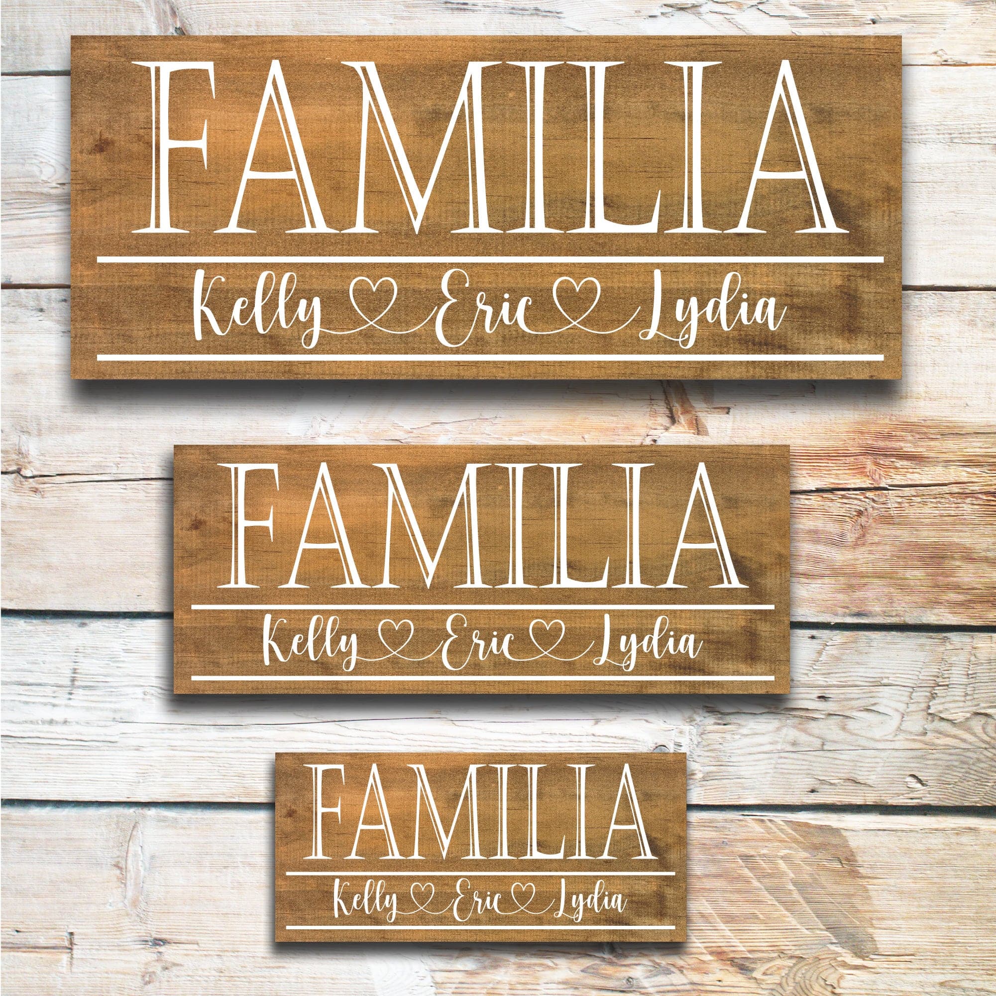 Familia - Custom Father's Day Sign - Dream Big Printables