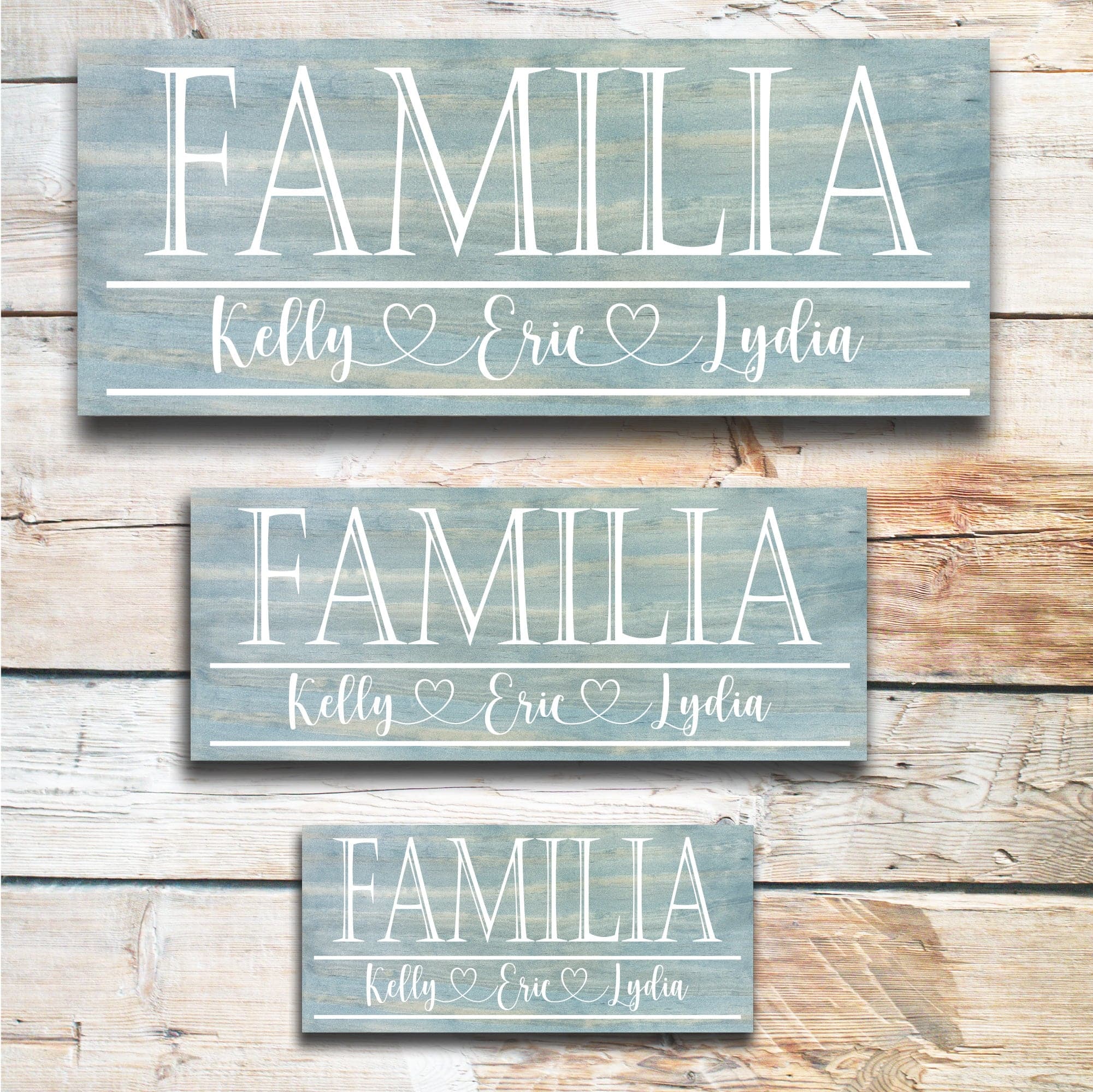 Familia - Custom Father's Day Sign - Dream Big Printables