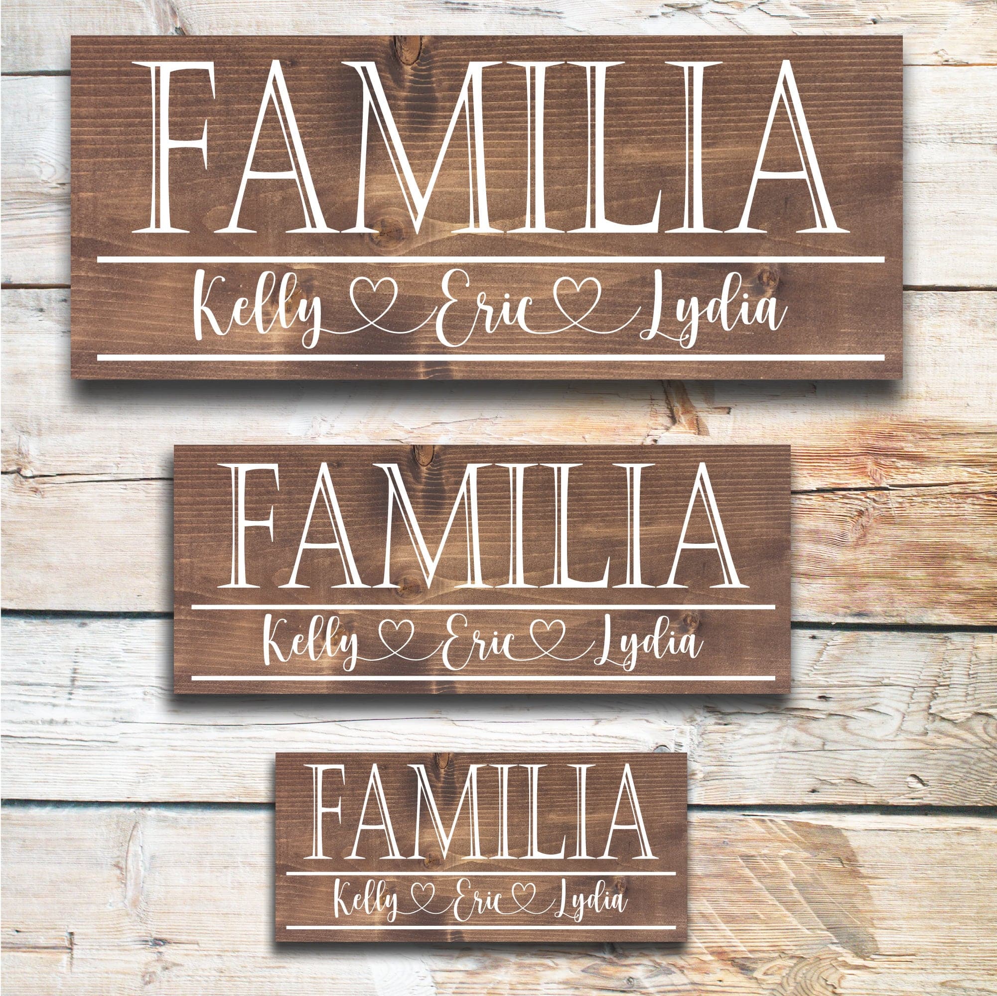 Familia - Custom Father's Day Sign - Dream Big Printables