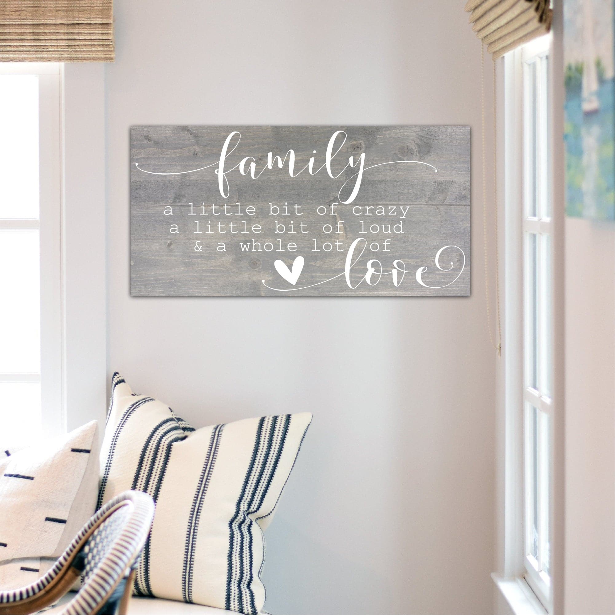 Family A Little Bit of Crazy, Whole Lot of Love - Dream Big Printables