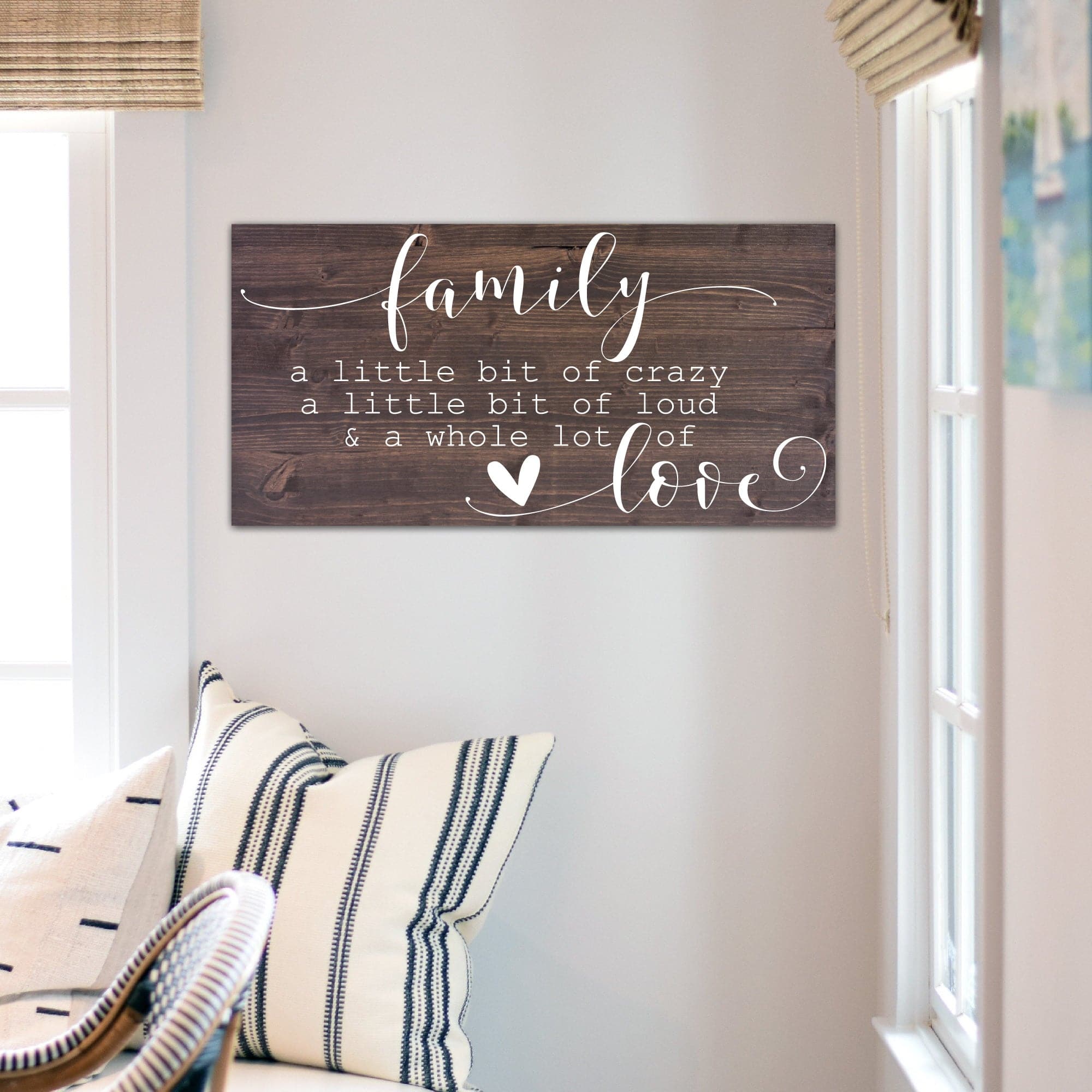 Family A Little Bit of Crazy, Whole Lot of Love - Dream Big Printables