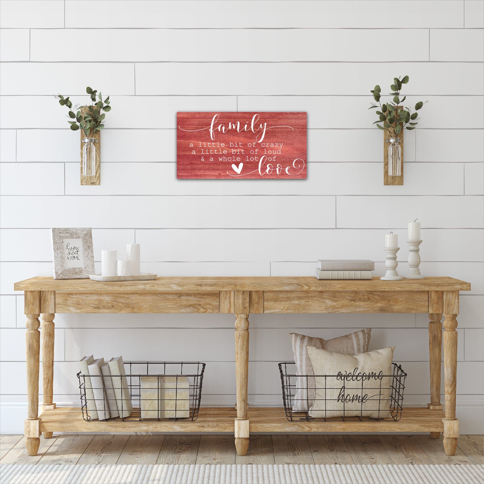 Family A Little Bit of Crazy, Whole Lot of Love - Dream Big Printables