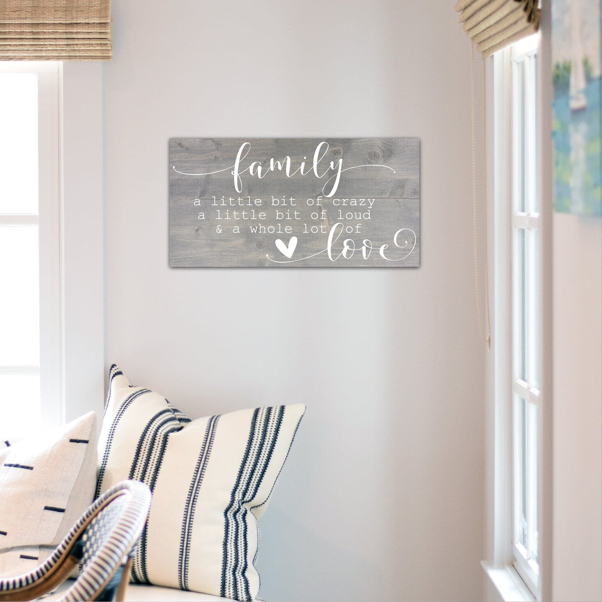 Family A Little Bit of Crazy, Whole Lot of Love - Dream Big Printables