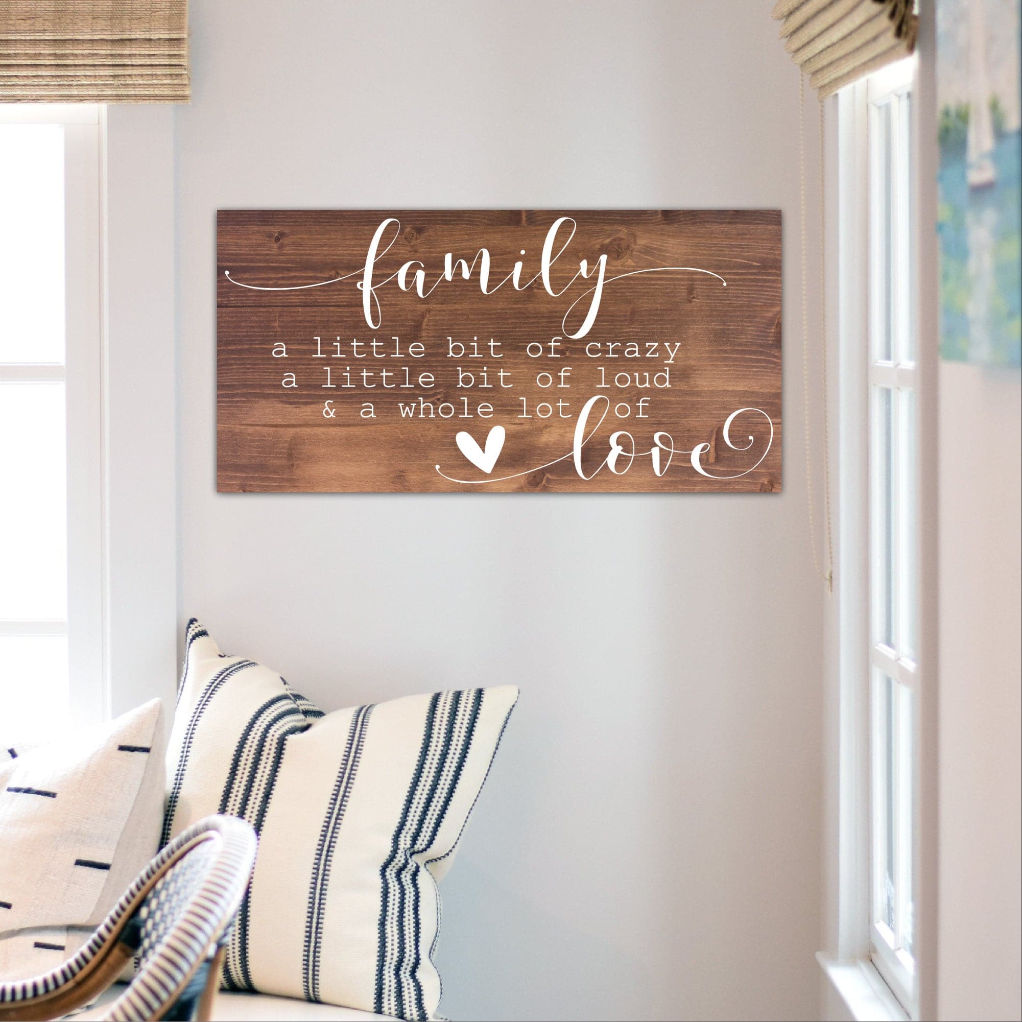 Family A Little Bit of Crazy, Whole Lot of Love - Dream Big Printables