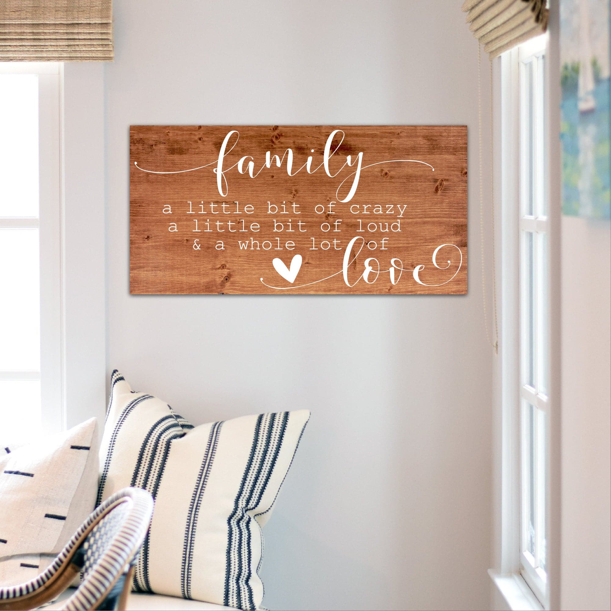 Family A Little Bit of Crazy, Whole Lot of Love - Dream Big Printables