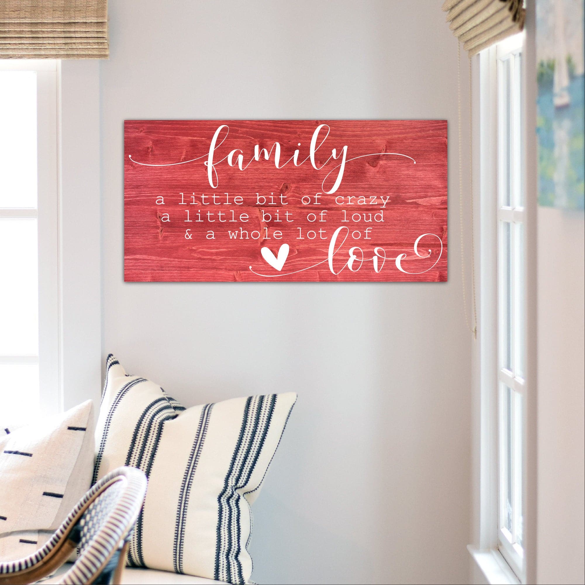 Family A Little Bit of Crazy, Whole Lot of Love - Dream Big Printables