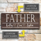 Father - Custom Father's Day Sign - Dream Big Printables