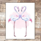 Flamingo Wall Art Print - Unframed - 8x10 - Dream Big Printables