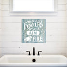 Focus Aim Fire - Dream Big Printables