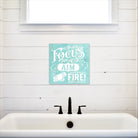 Focus Aim Fire - Dream Big Printables