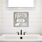 Focus Aim Fire - Dream Big Printables