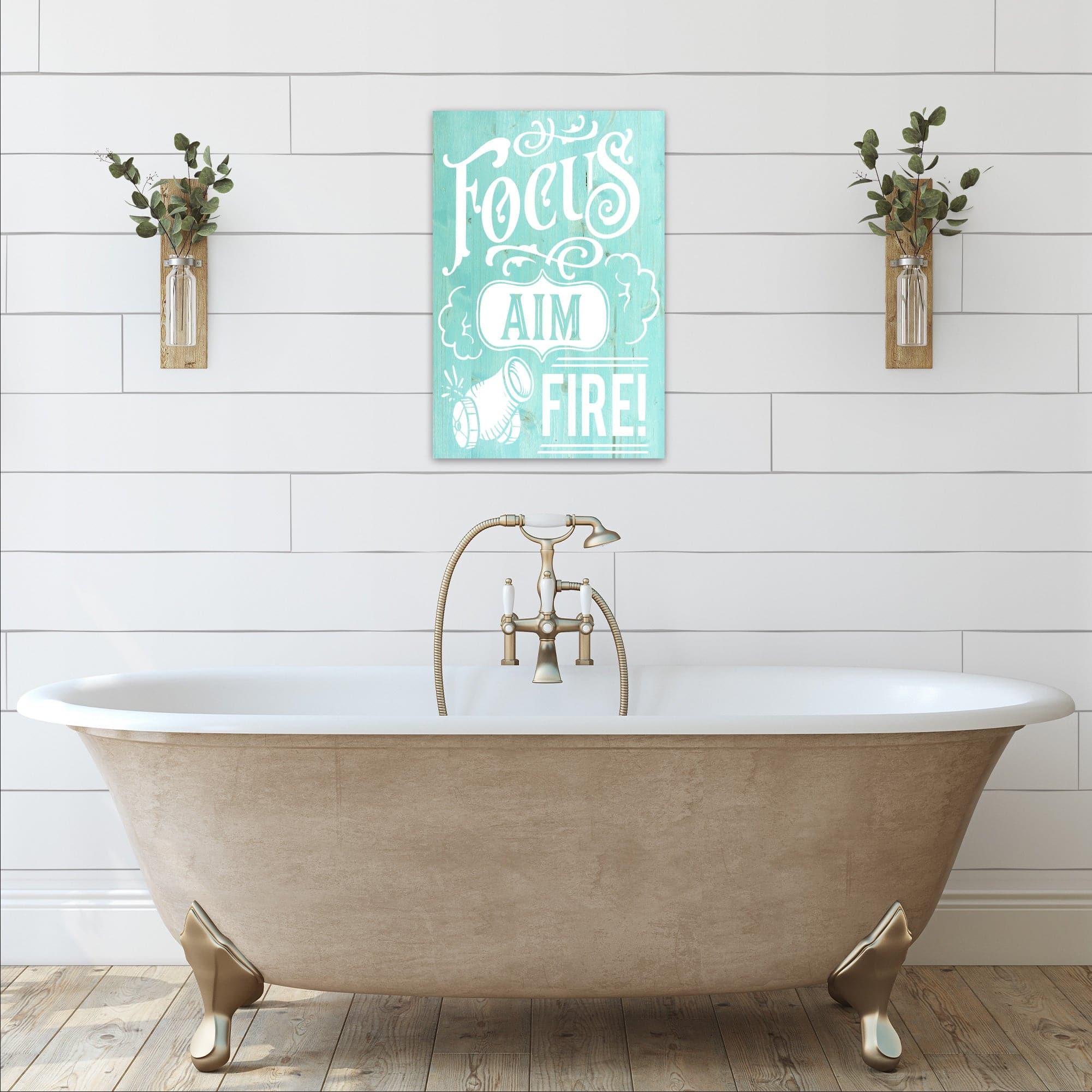 Focus Aim Fire - Dream Big Printables