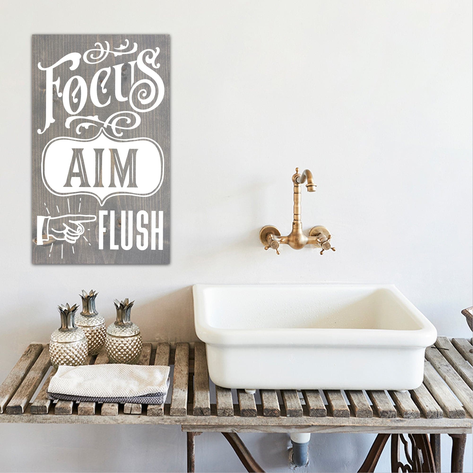 Focus Aim Flush - Dream Big Printables