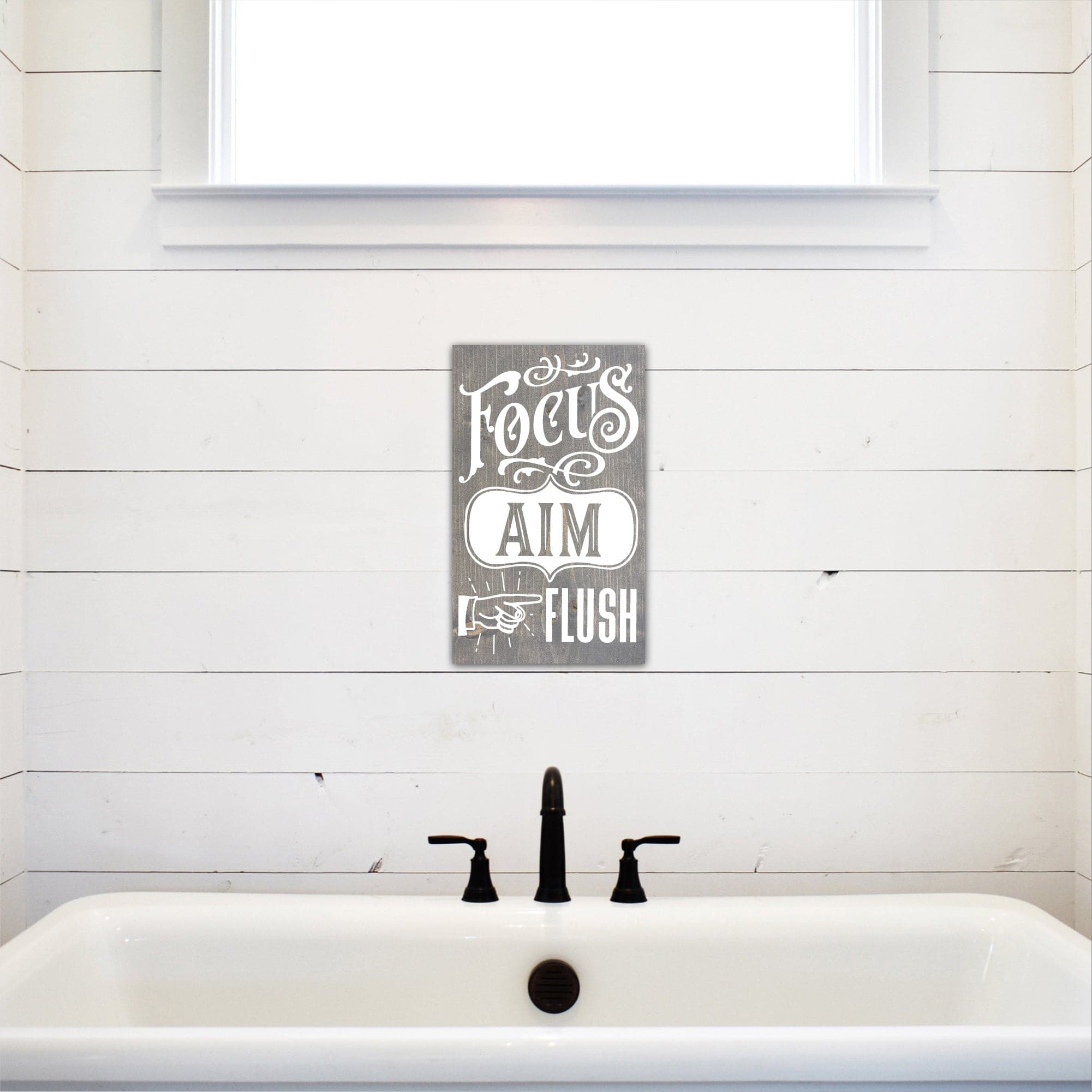 Focus Aim Flush - Dream Big Printables