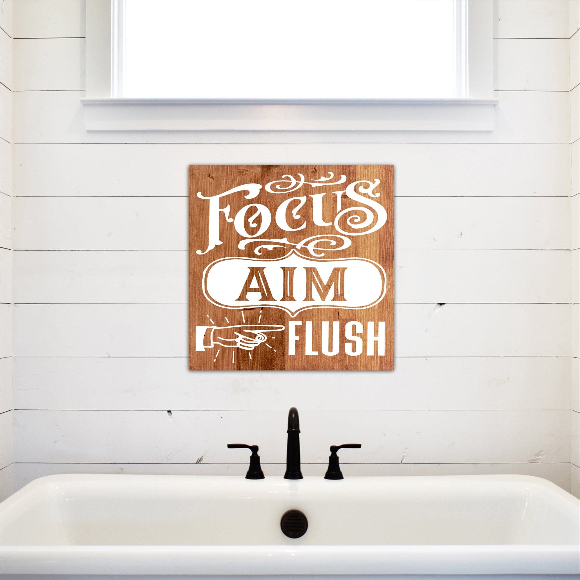 Focus Aim Flush - Dream Big Printables