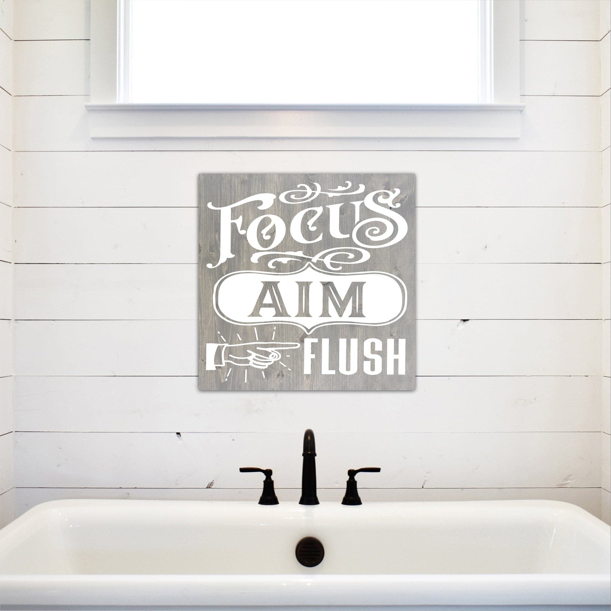 Focus Aim Flush - Dream Big Printables