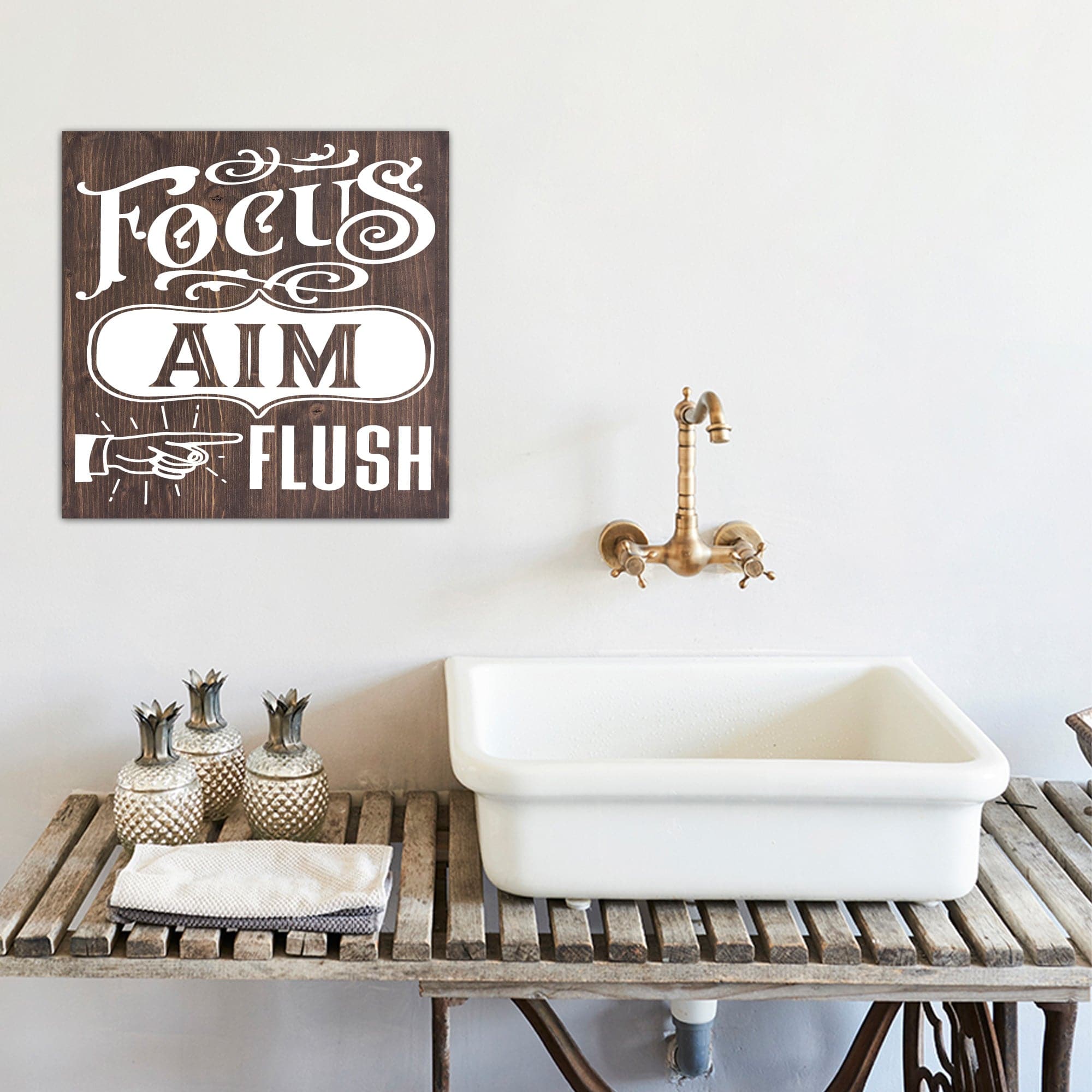 Focus Aim Flush - Dream Big Printables