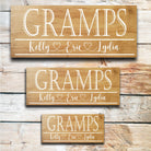 Gramps - Custom Father's Day Sign - Dream Big Printables