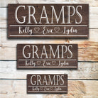 Gramps - Custom Father's Day Sign - Dream Big Printables