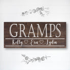 Gramps - Custom Father's Day Sign - Dream Big Printables