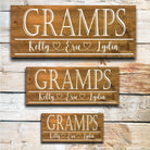 Gramps - Custom Father's Day Sign - Dream Big Printables