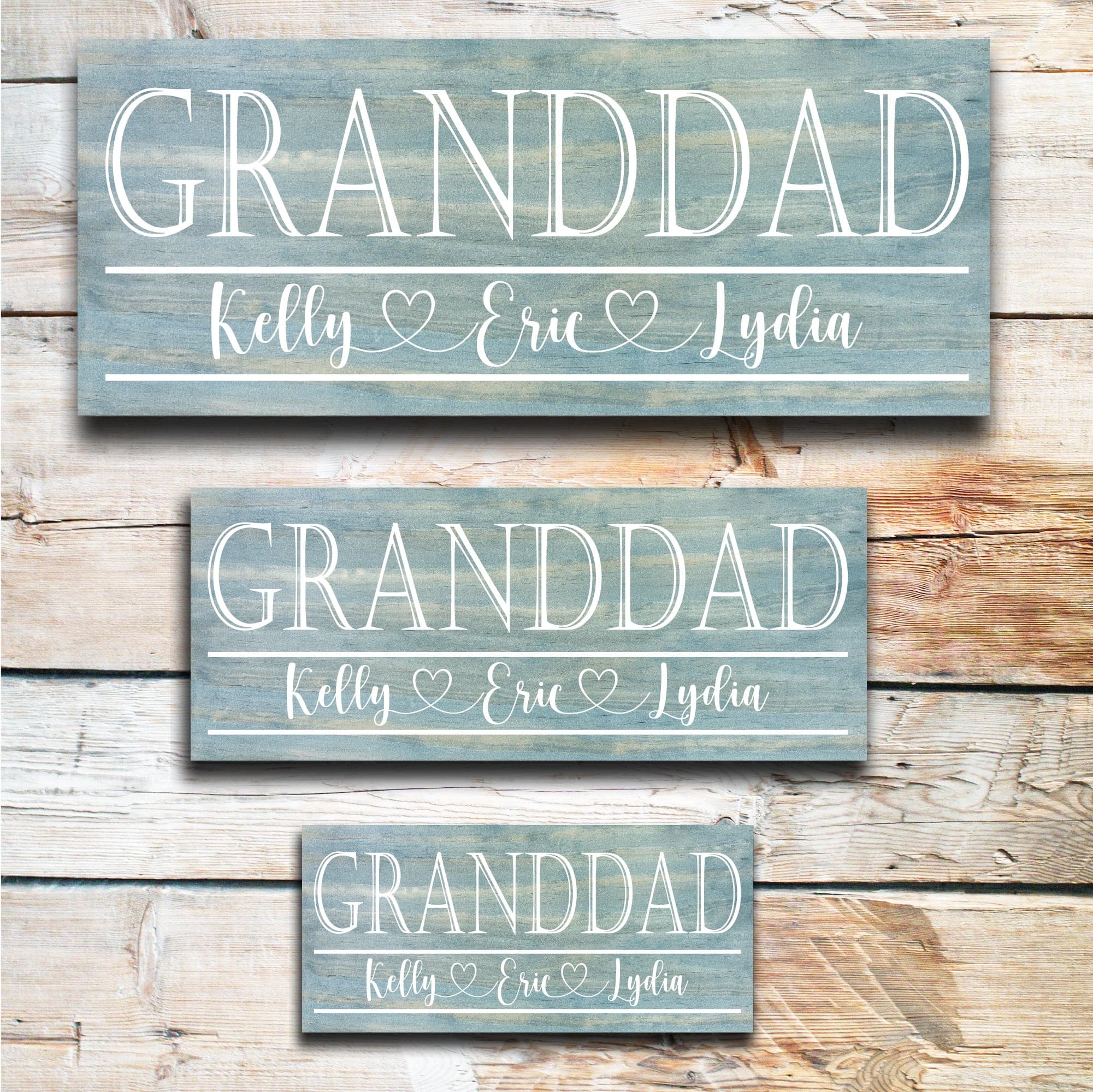 Grand Dad - Custom Father's Day Sign - Dream Big Printables