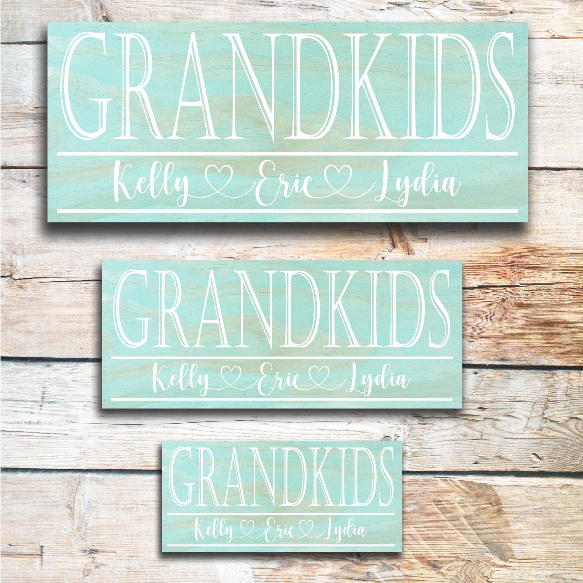 Grandkids - Custom Mother's Day Sign - Dream Big Printables