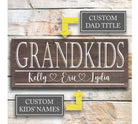 Grandkids - Custom Mother's Day Sign - Dream Big Printables