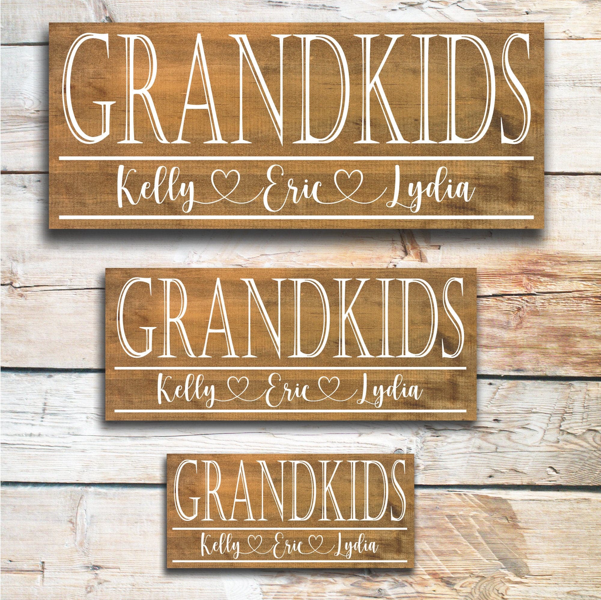 Grandkids - Custom Mother's Day Sign - Dream Big Printables