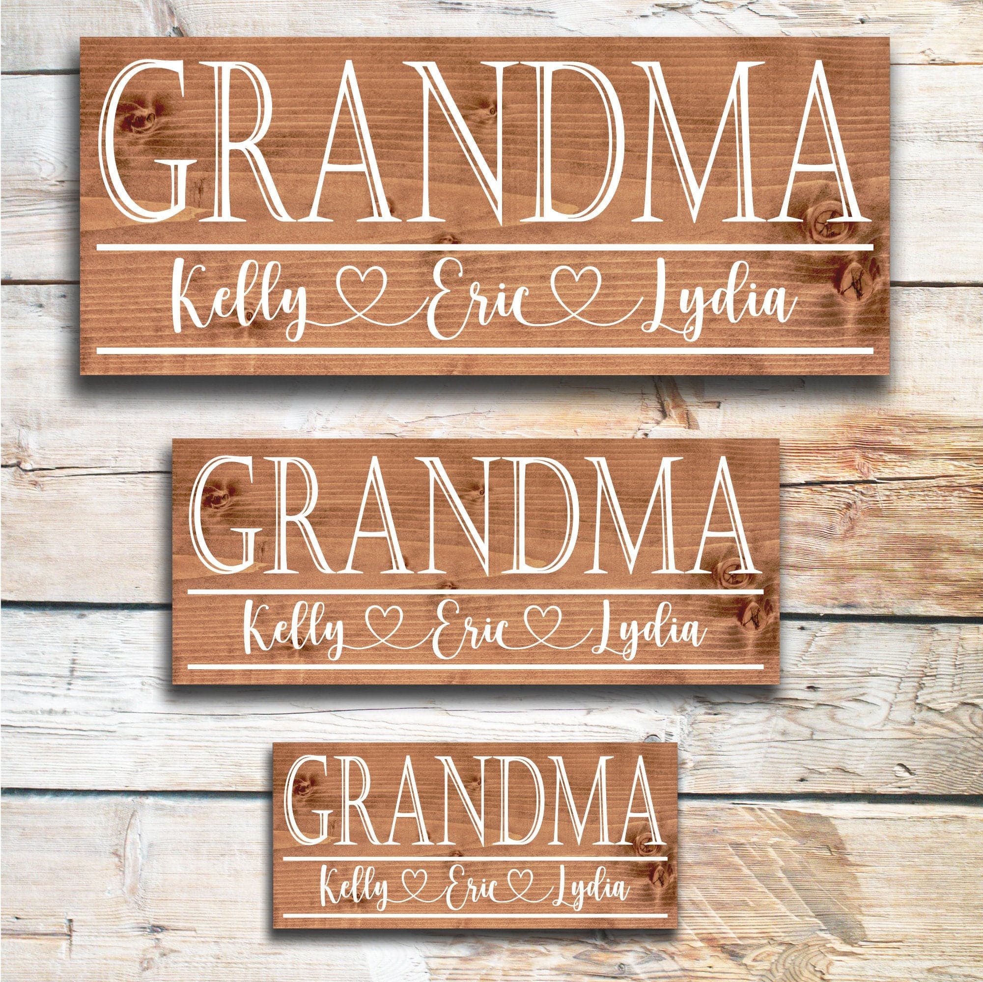 Grandma - Custom Mother's Day Sign - Dream Big Printables