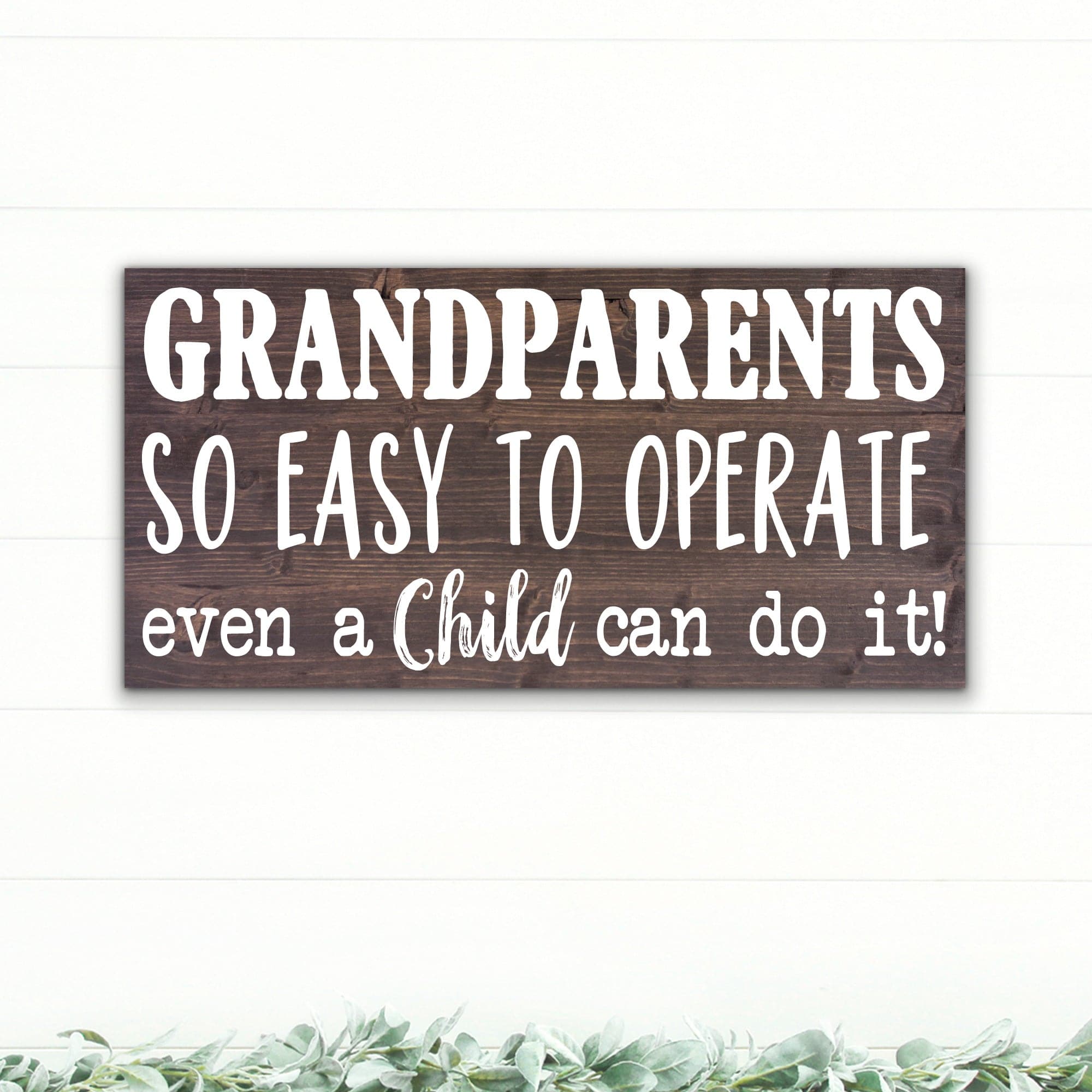 Grandparents - So Easy to Operate - Dream Big Printables