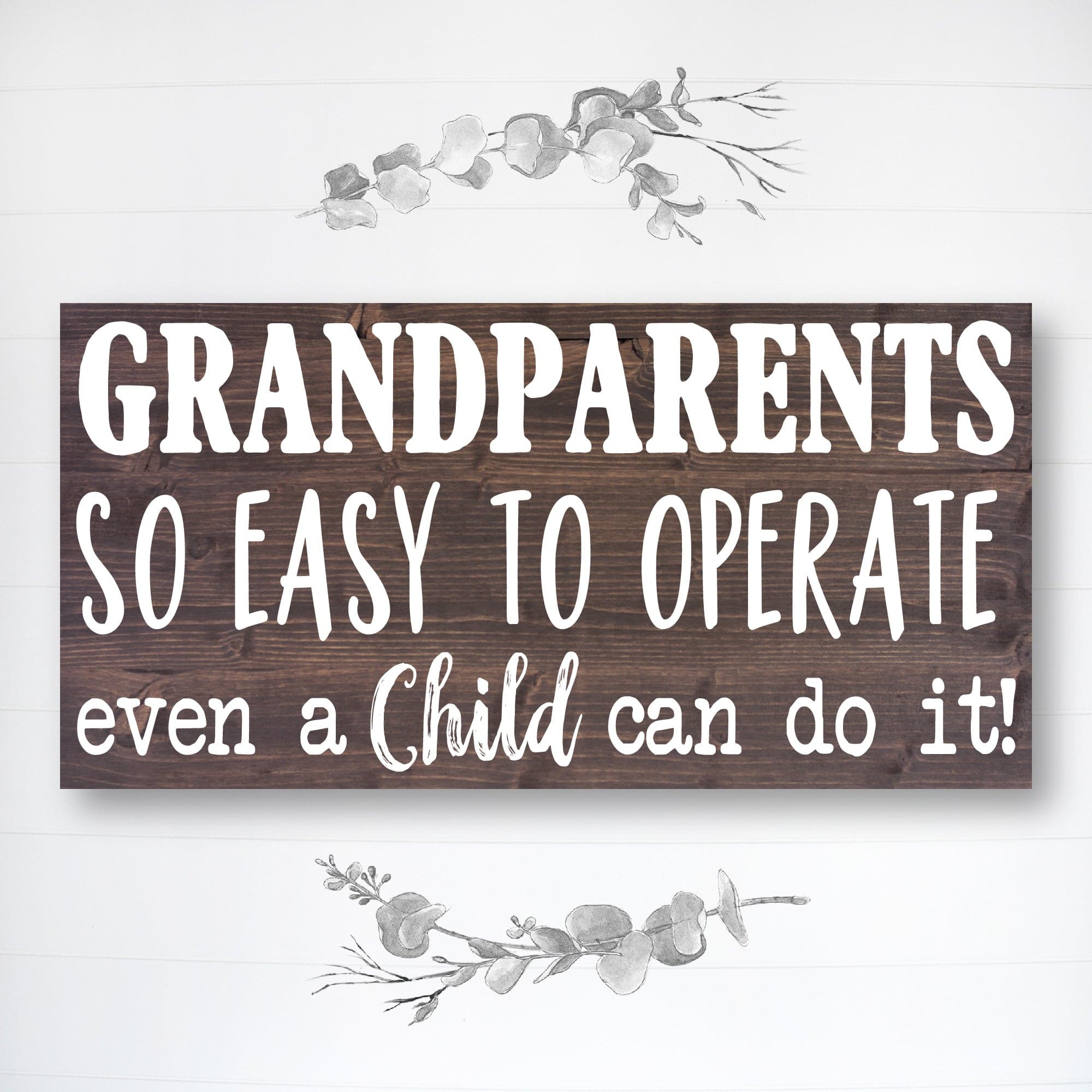 Grandparents - So Easy to Operate - Dream Big Printables