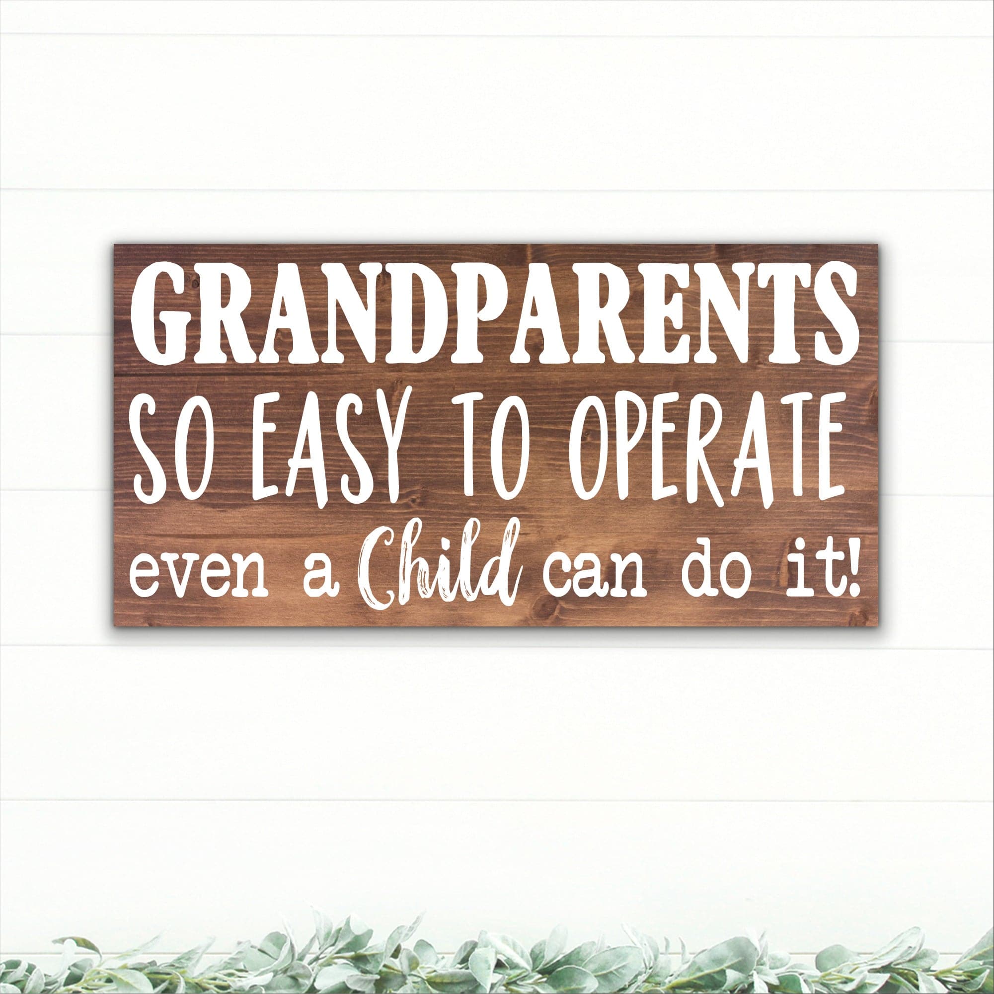 Grandparents - So Easy to Operate - Dream Big Printables