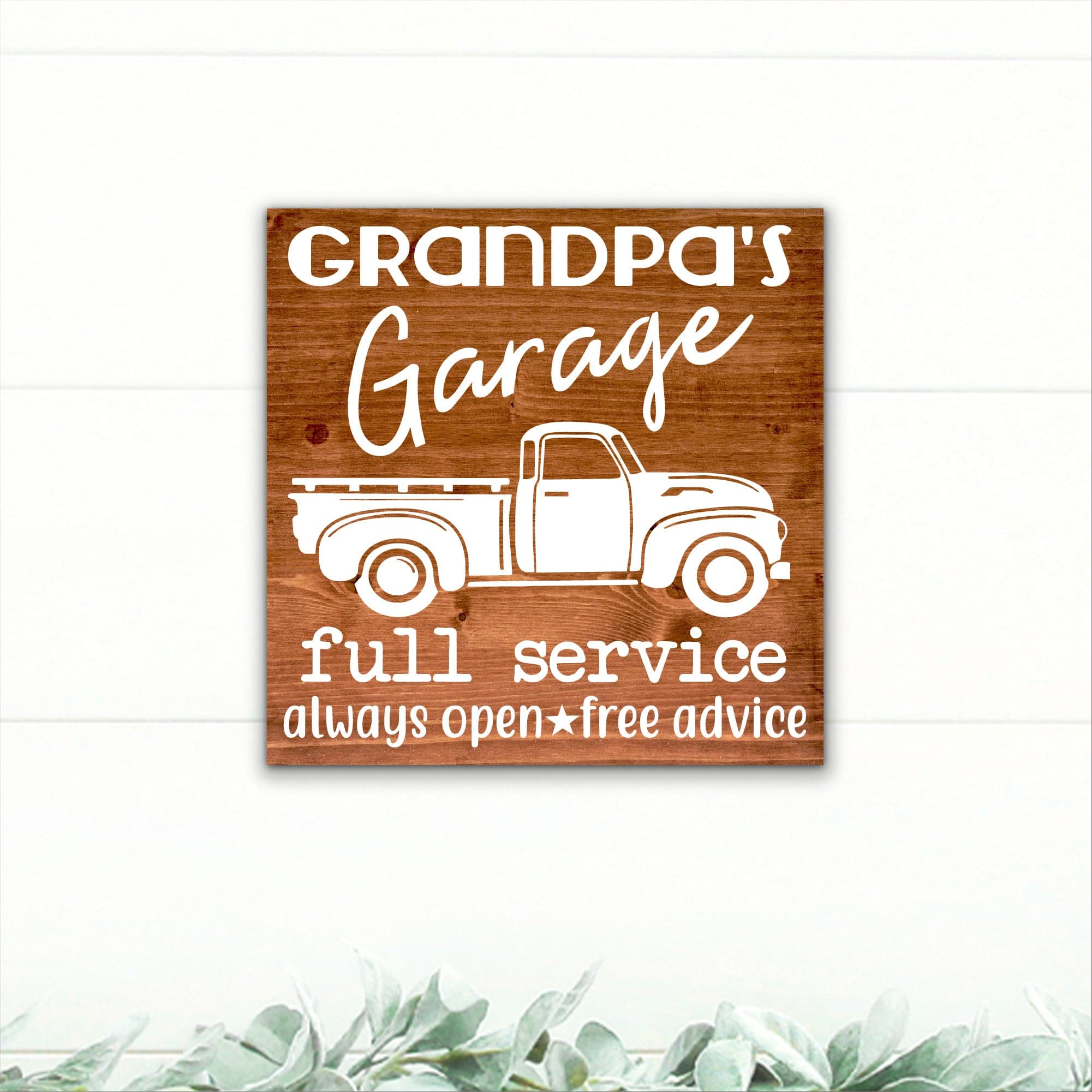 Grandpa's Garage - Dream Big Printables