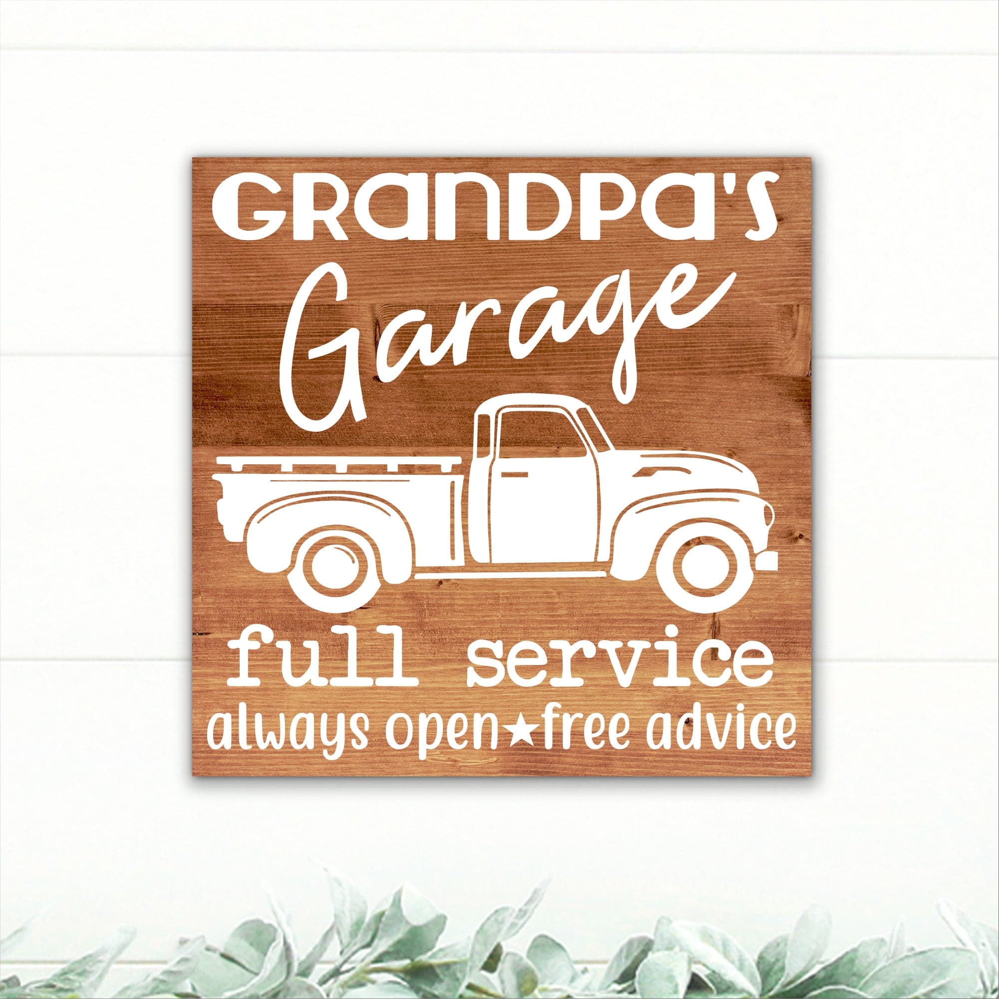 Grandpa's Garage - Dream Big Printables