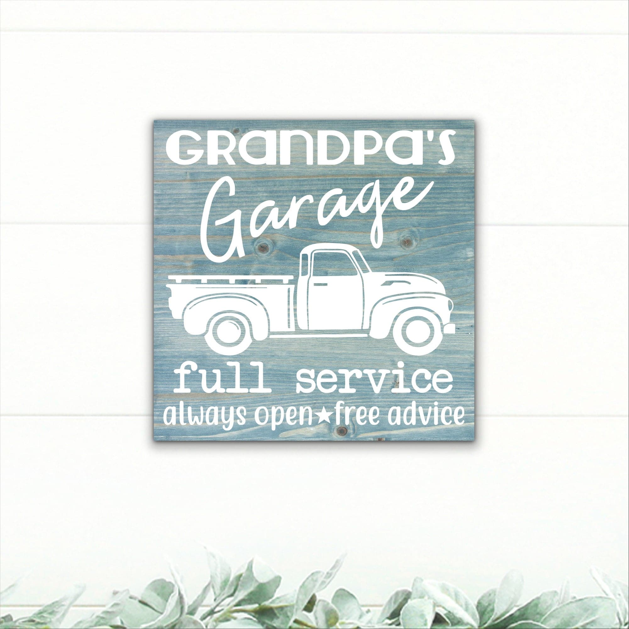 Grandpa's Garage - Dream Big Printables