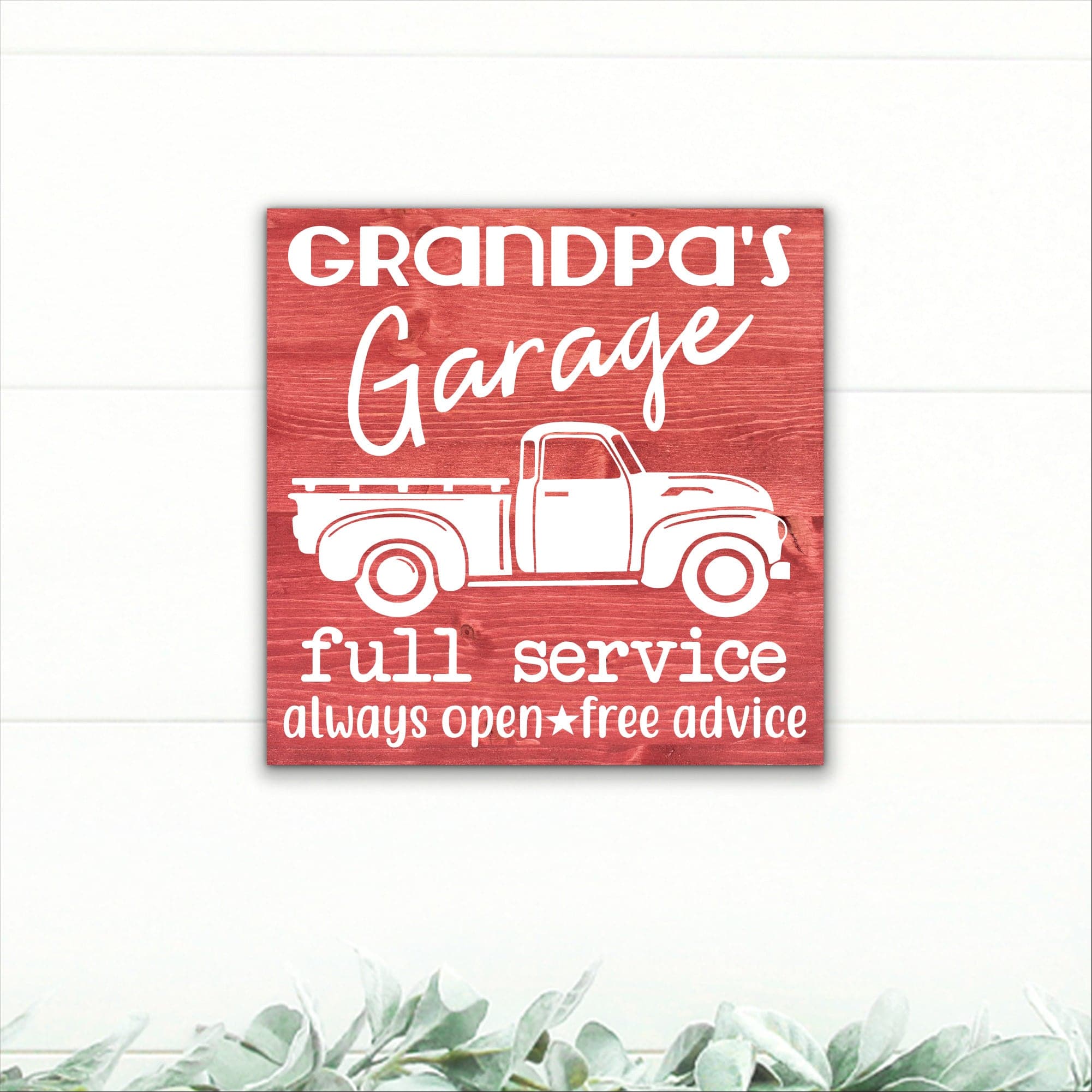 Grandpa's Garage - Dream Big Printables