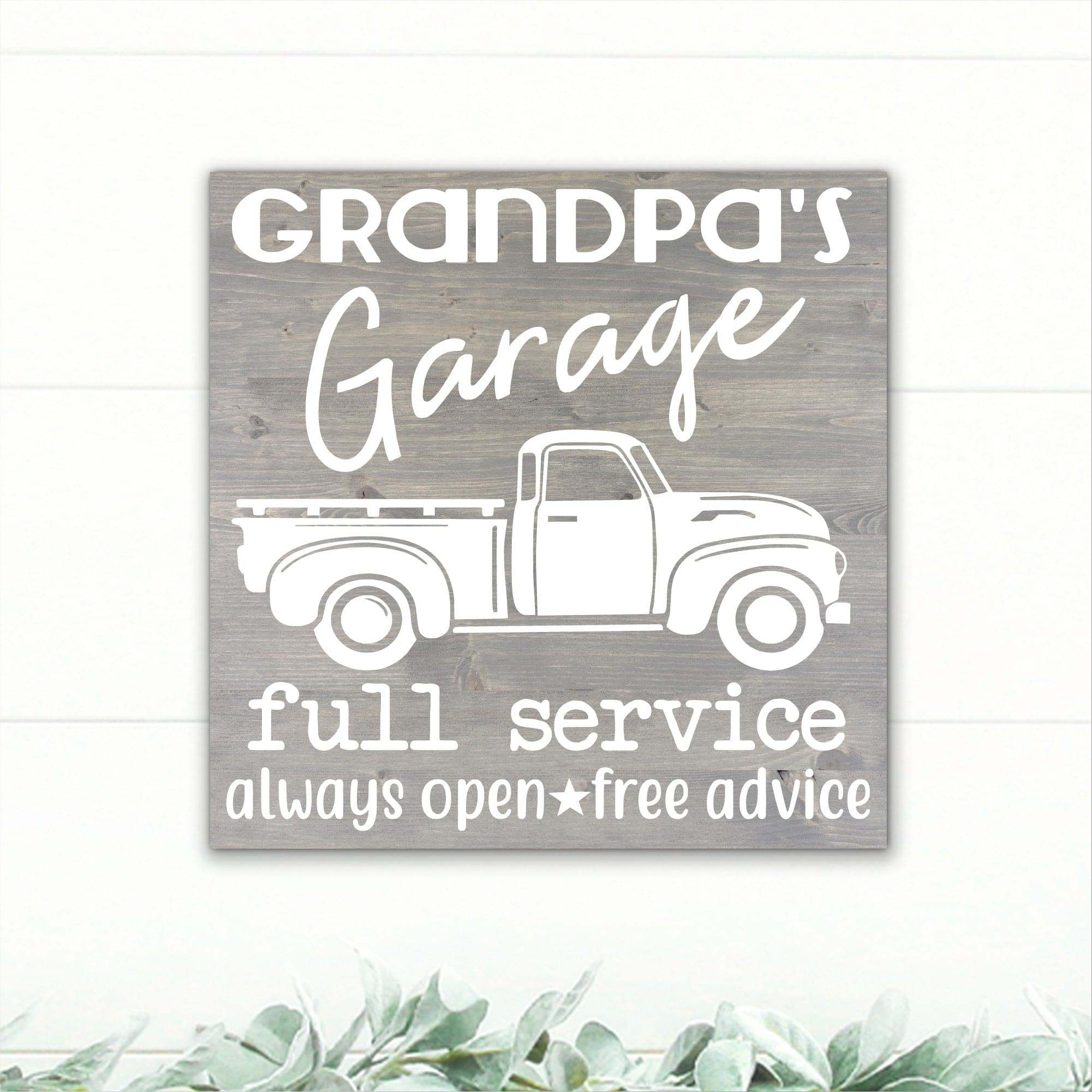 Grandpa's Garage - Dream Big Printables