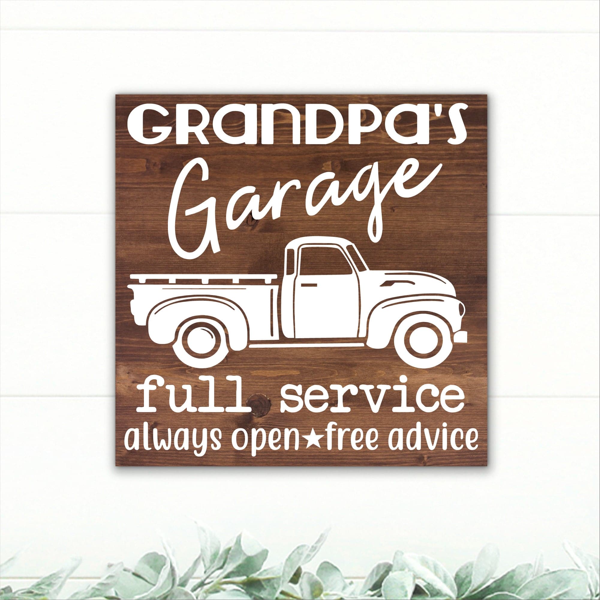 Grandpa's Garage - Dream Big Printables