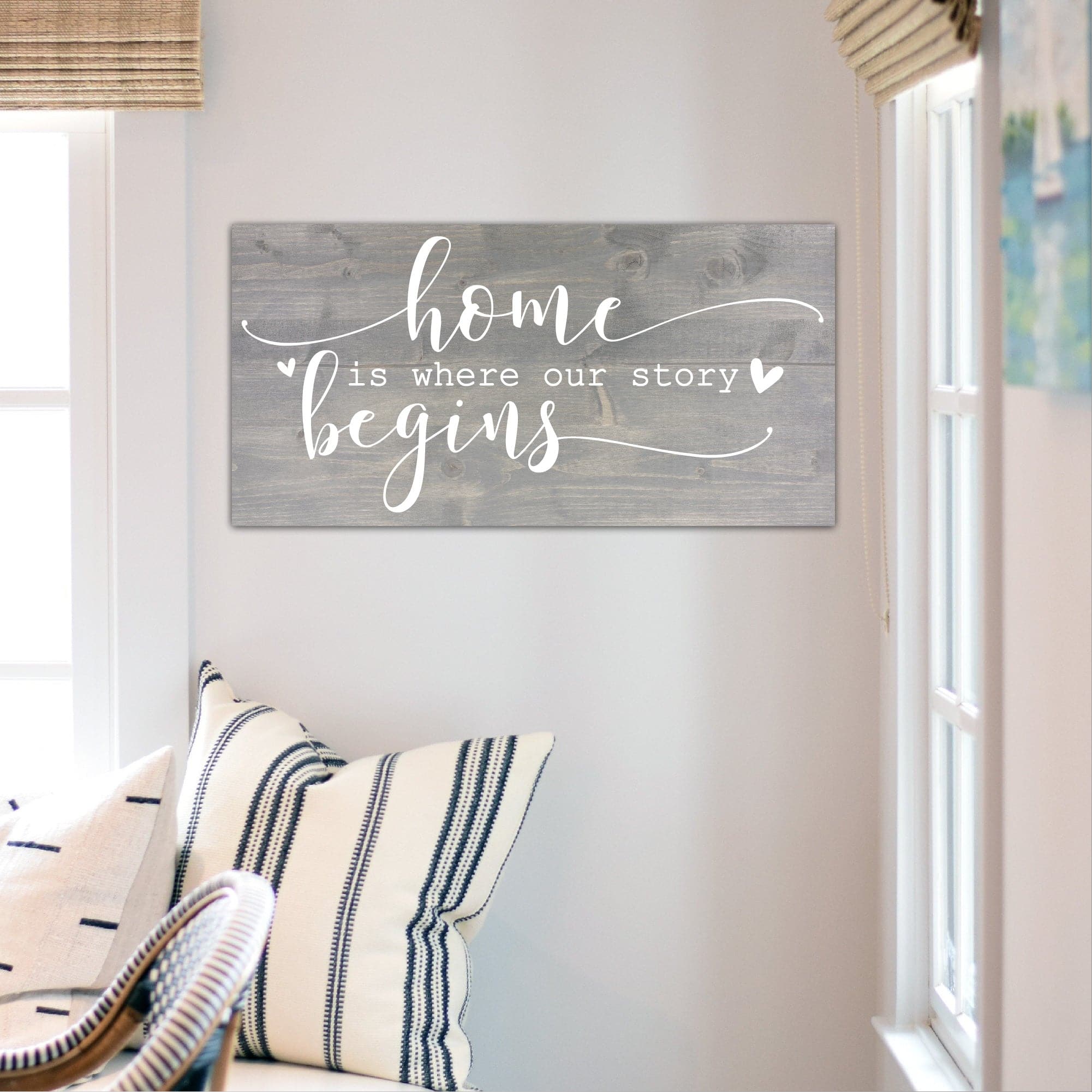 Home is Where Our Story Begins - Dream Big Printables