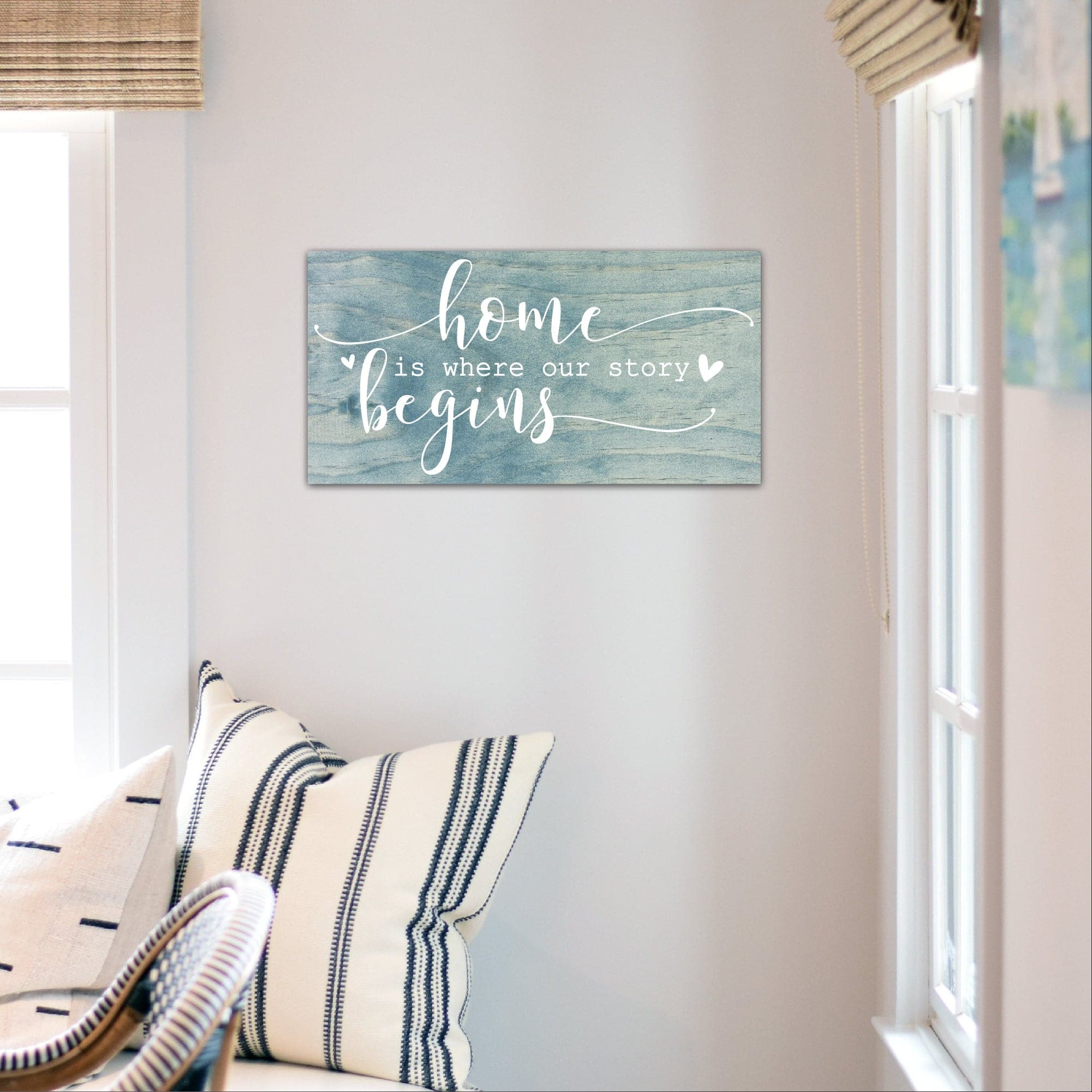 Home is Where Our Story Begins - Dream Big Printables