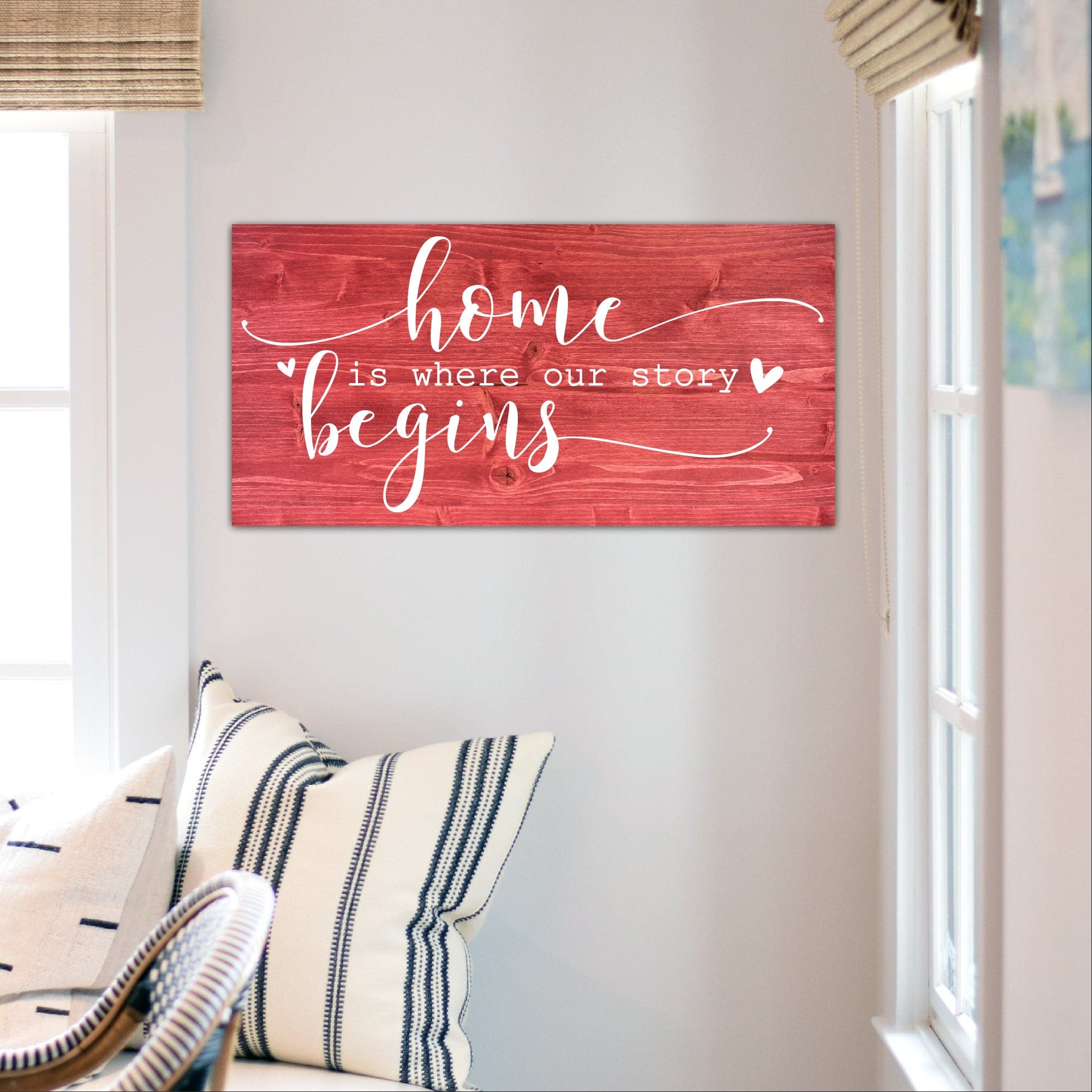 Home is Where Our Story Begins - Dream Big Printables