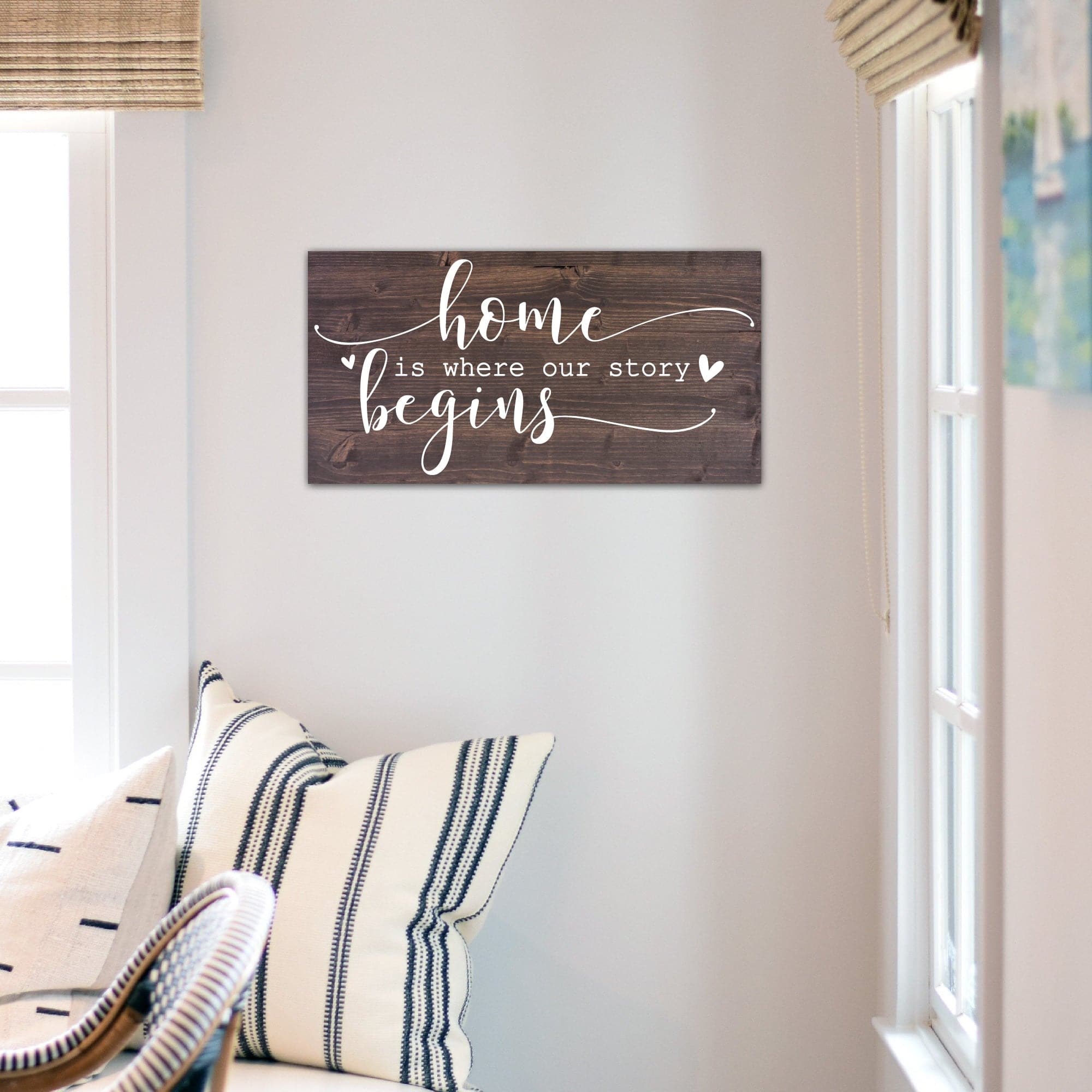 Home is Where Our Story Begins - Dream Big Printables