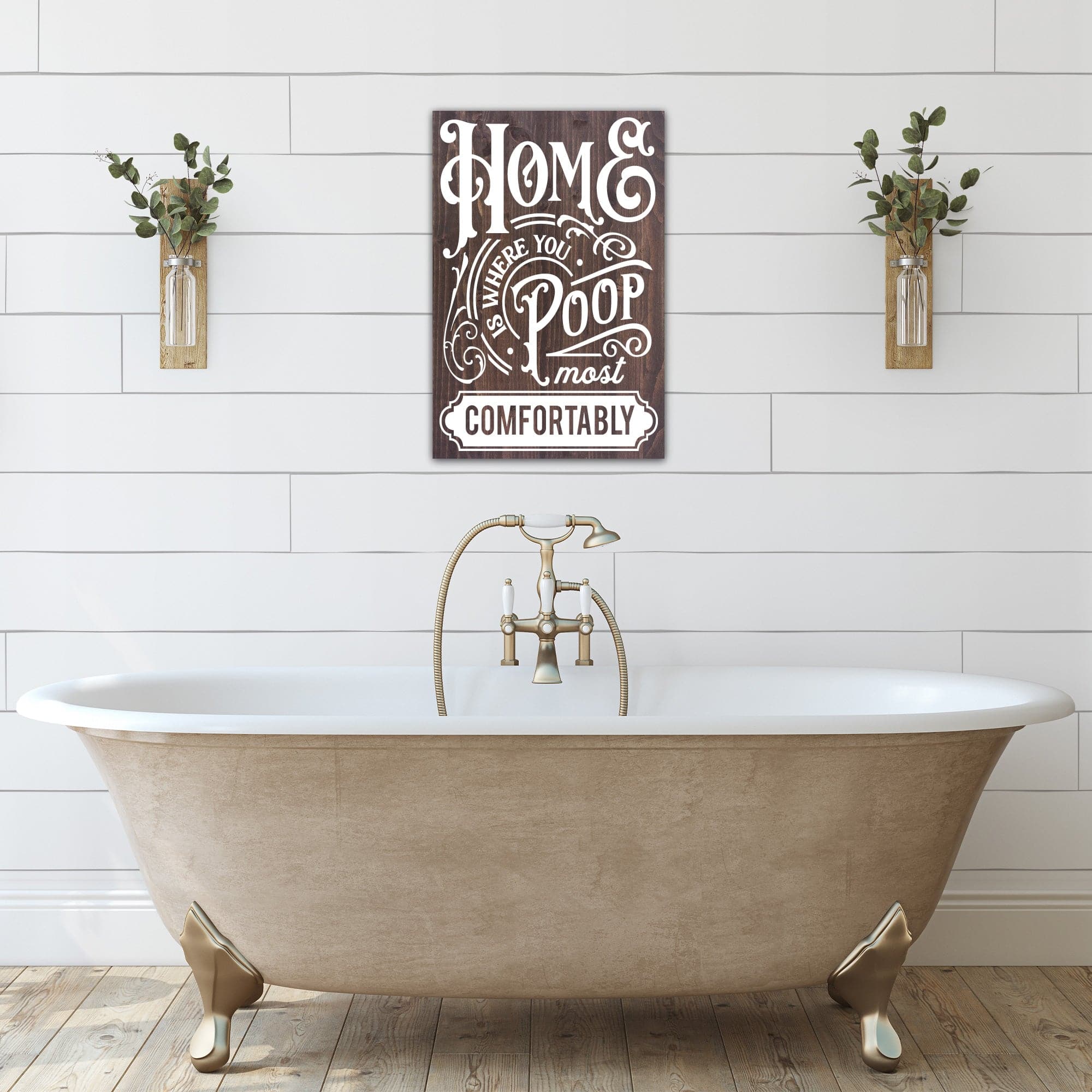 Home Is Where You Poop - Dream Big Printables