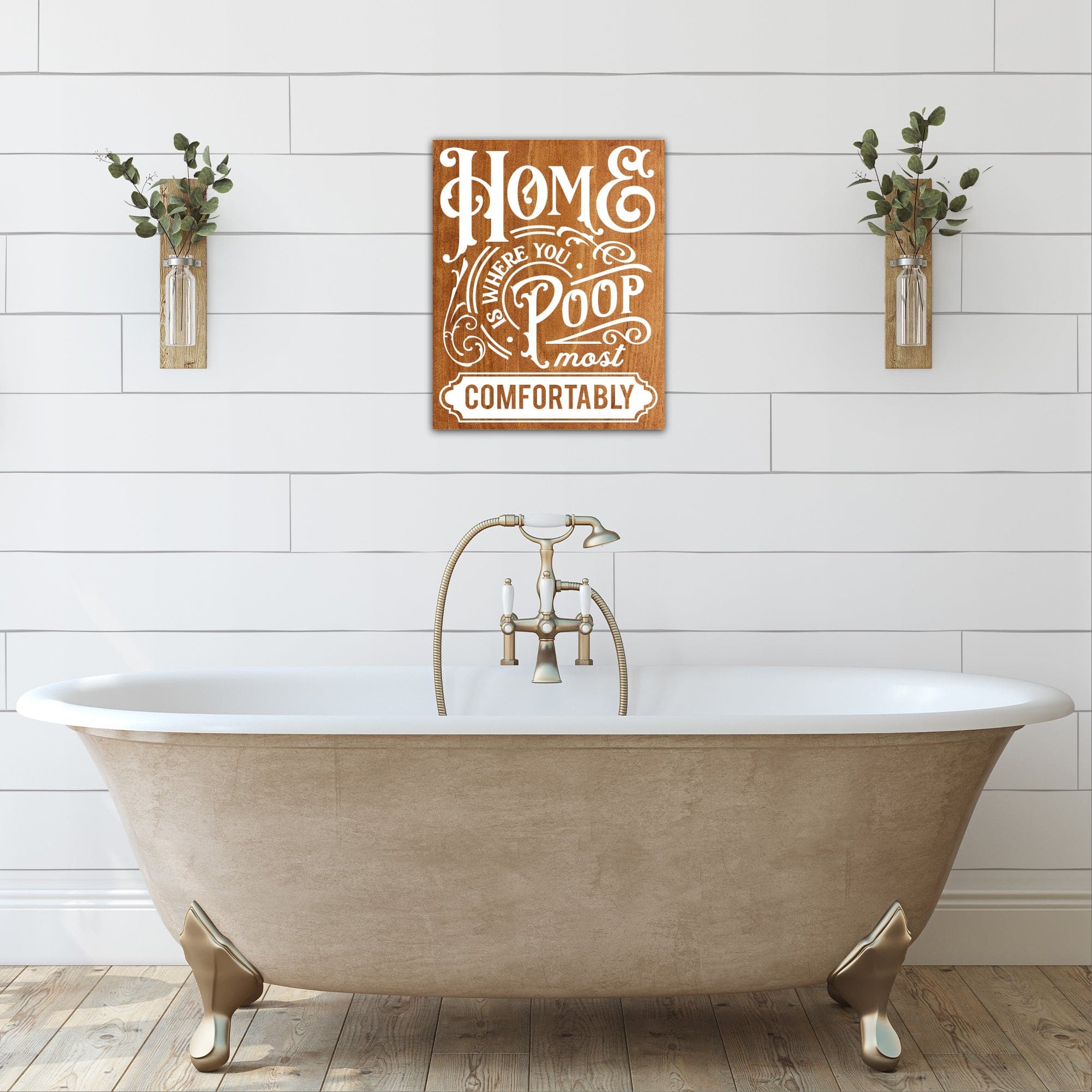 Home Is Where You Poop - Dream Big Printables