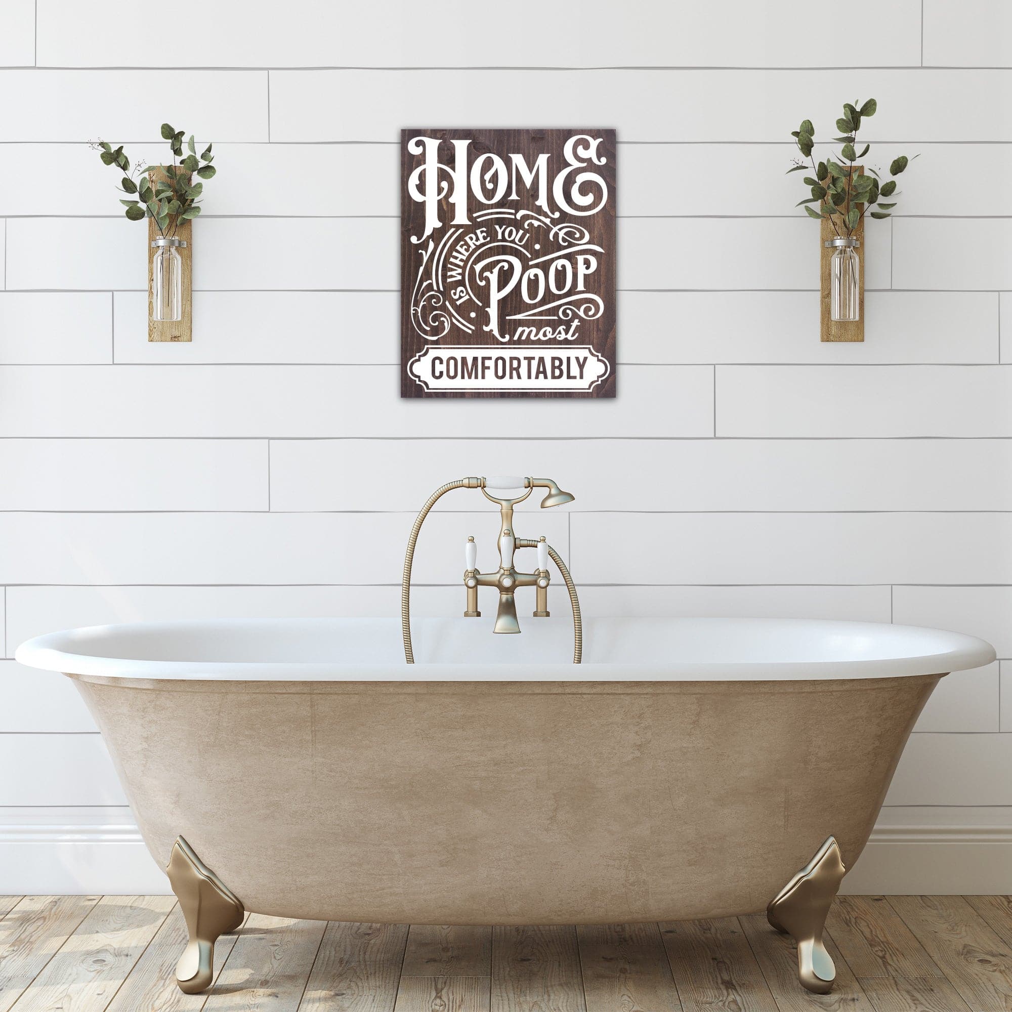 Home Is Where You Poop - Dream Big Printables