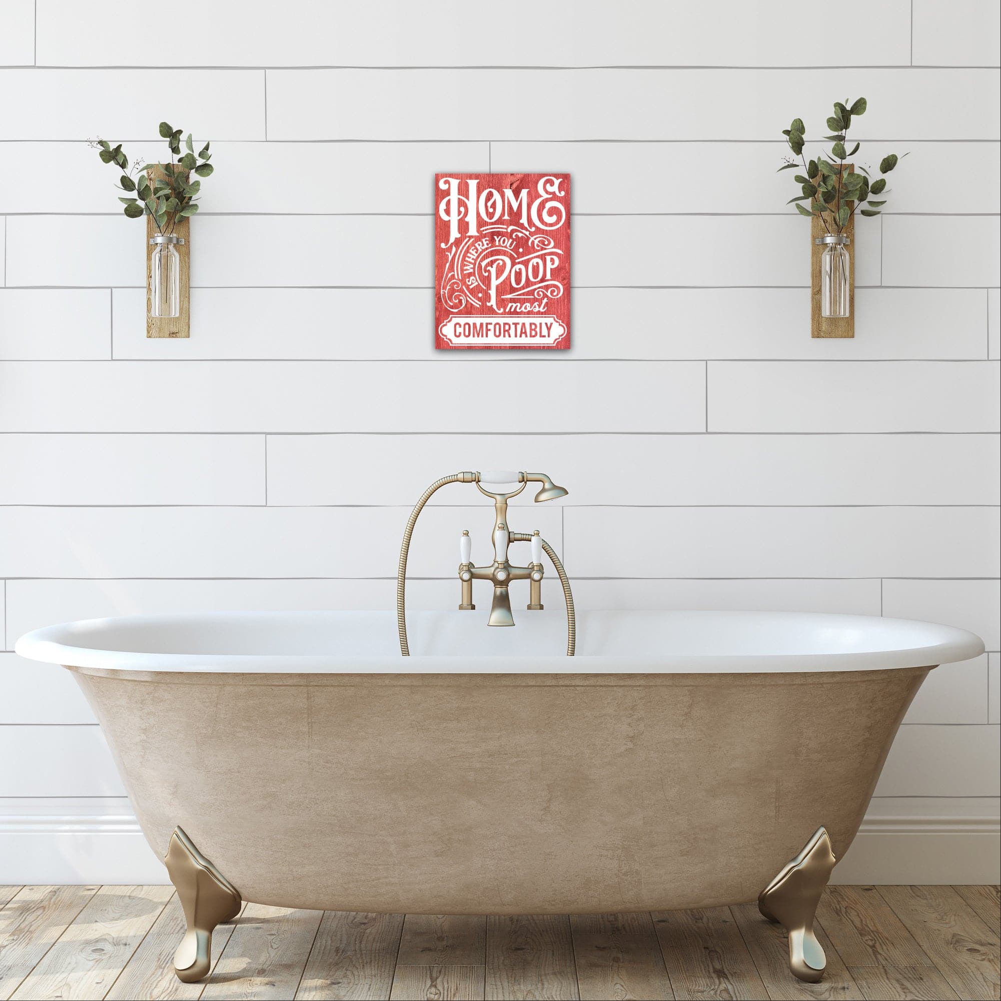 Home Is Where You Poop - Dream Big Printables