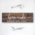 Homemade Breakfast Lunch Dinner - Dream Big Printables