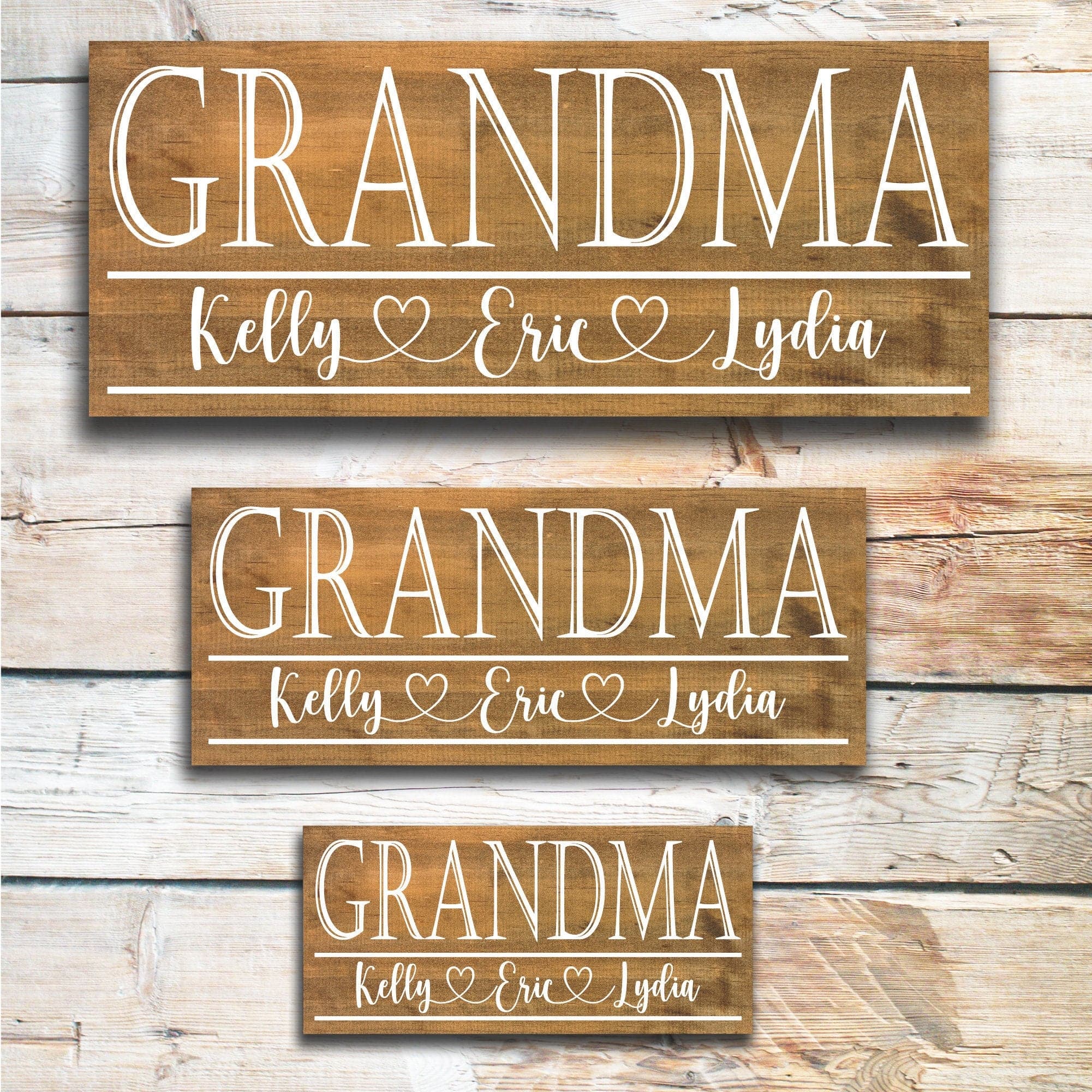 Grandma | Grandma Mother's Day Gift | Personalized Mother's Day Gift | Gift for Grandma | Custom Wood Sign | Fast Shipping & Ready to Hang!