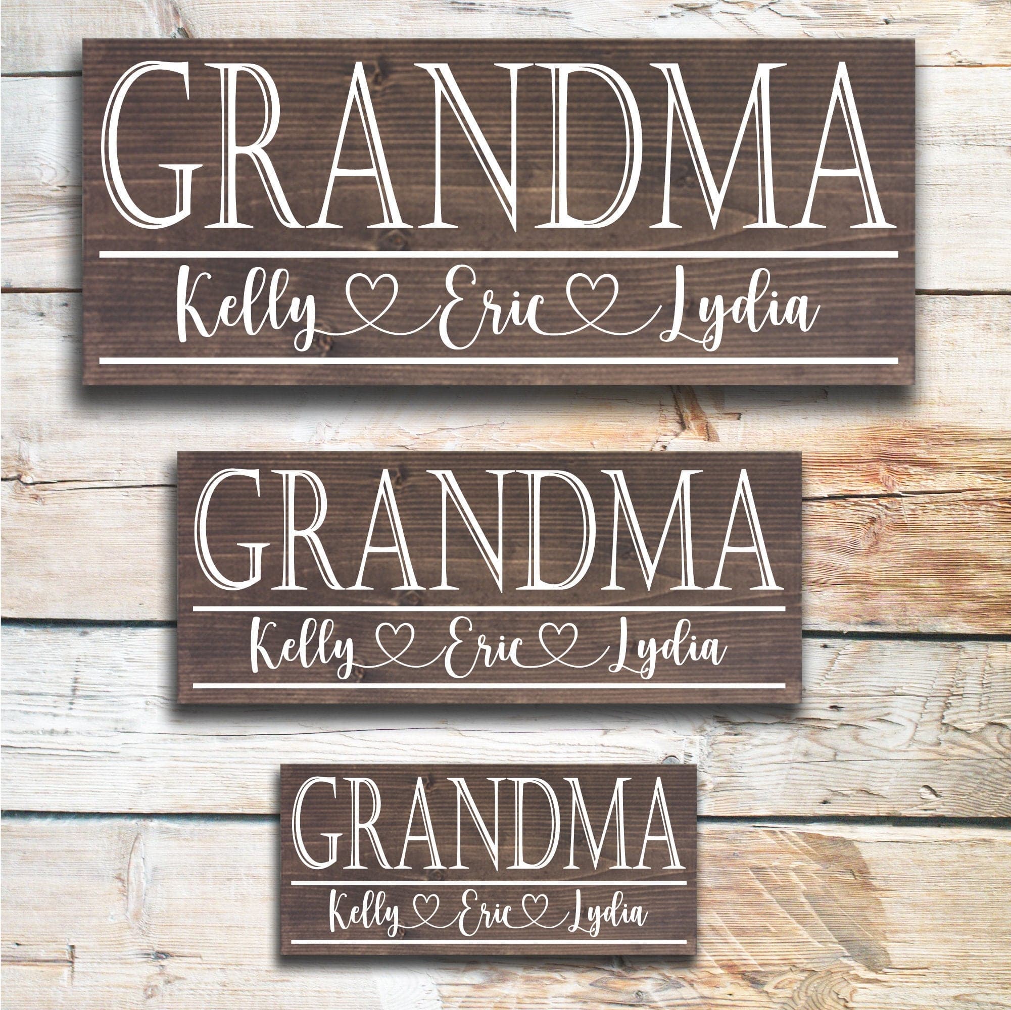 Grandma | Grandma Mother's Day Gift | Personalized Mother's Day Gift | Gift for Grandma | Custom Wood Sign | Fast Shipping & Ready to Hang!